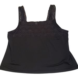 Black camisole lace